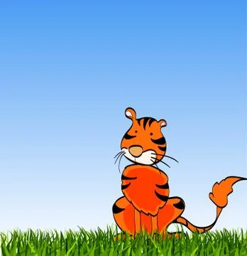 Animals set isolated on white Stock Illustration