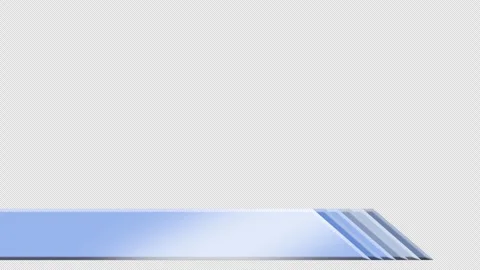 Animate the lower third for broadcast or other content. Stock Footage 278323785