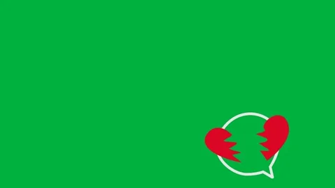 Animated 2d character music note question mark and sleeping z on green. Video stock 310121793