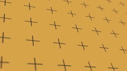 Animated 3D Effect Cross Background Stock Footage 159206348