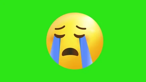 Animated 3D Emoji Icon Loop for Social Media and Digital Marketing Communication Stock Footage 345930980