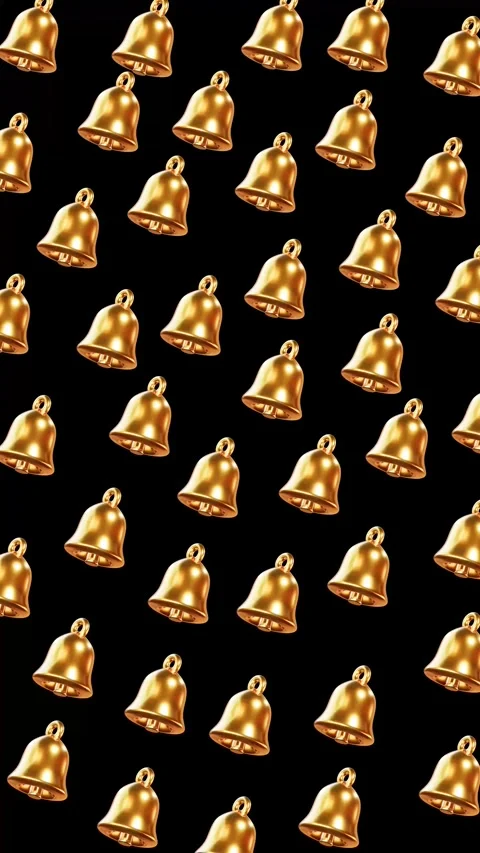 Animated 3d gold notification in sway motion pattern background 스톡 동영상 289754507