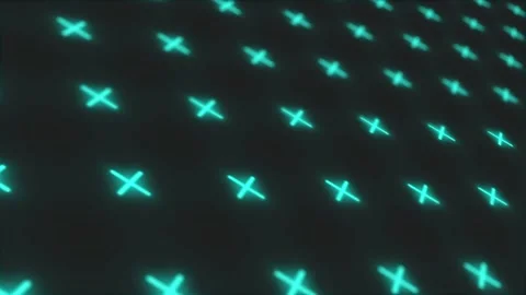 Animated 3D looping cross background Stock Footage 136270542