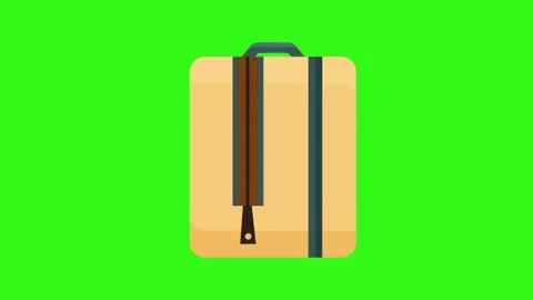 Animated 3D Shopping Bag Icon for E-commerce and Retail Marketing Graphics Stock Footage 345930640
