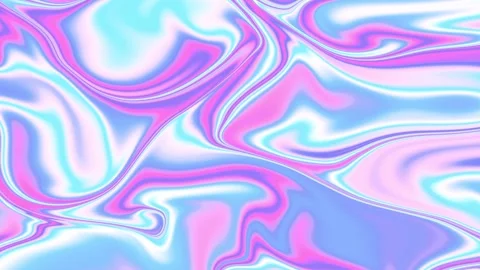 Animated 3D waving cloth texture. Liquid holographic background. Smooth sil.. Stock Footage 317404828