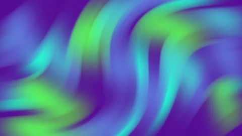 Animated 3D waving. Liquid holographic background. 4K 3D rendering seamless Stock Footage 183672628