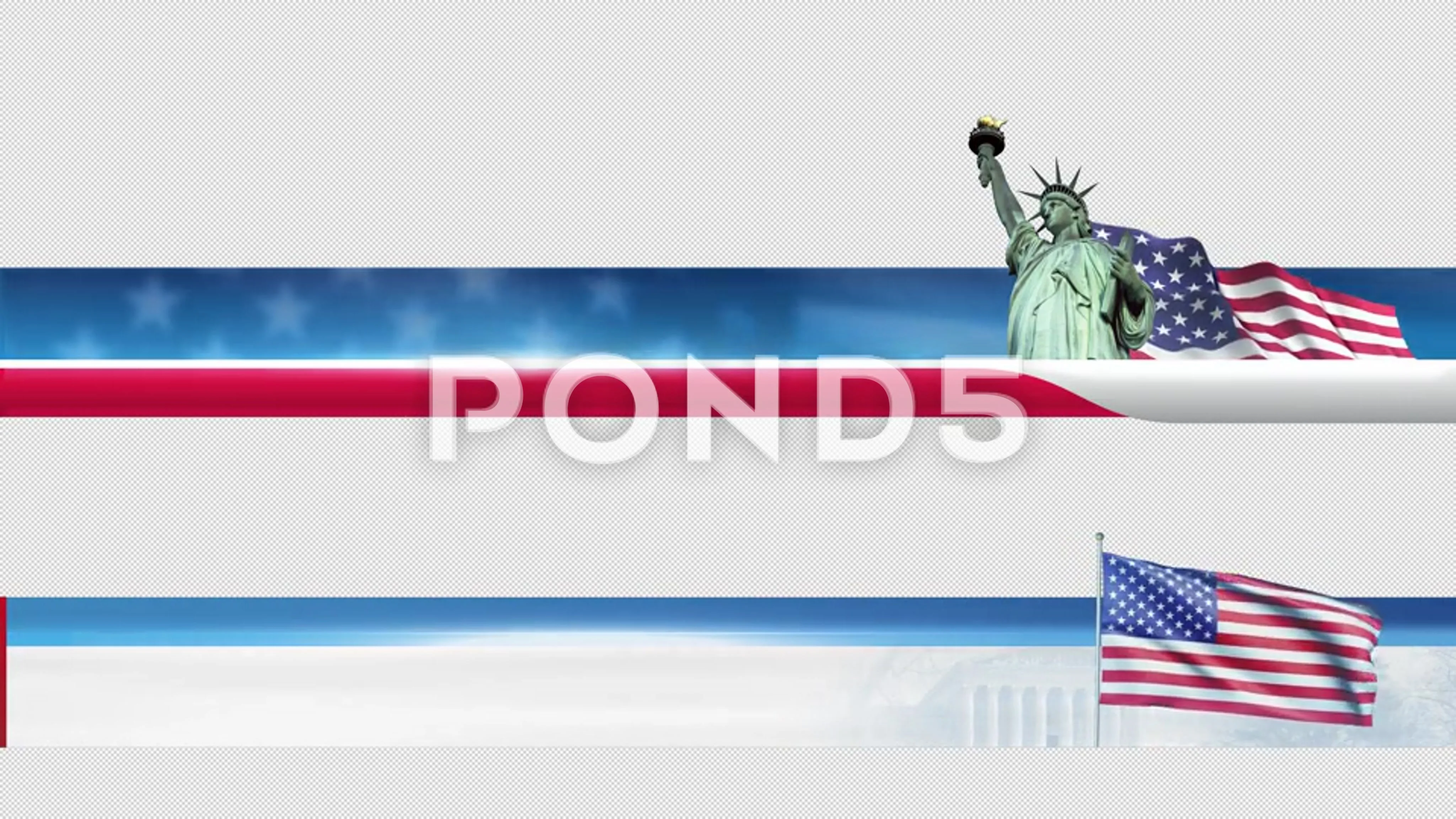 Free Animated American Flag For Powerpoint