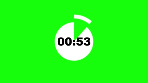 Animated 60 second green screen Stock Footage 238886958