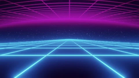 Animated 80s background | Stock Video | Pond5