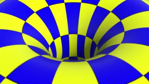 Animated absorbing 3d hole. Stock Footage 138688367