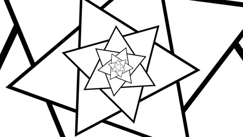 Animated abstrack background twirl and rotated Stockbeeldmateriaal 223076389