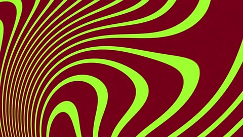 Animated abstrack background twirl and rotated Stockbeeldmateriaal 223077211