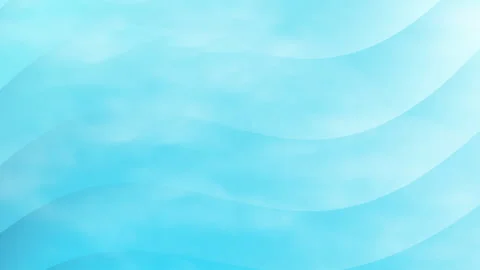 Animated abstract aqua blue gradient background wavy lines 库存影片 334915745