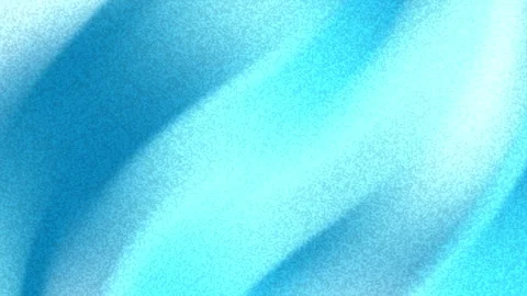 Animated abstract aqua blue gradient background textured grains Vidéo 334916325