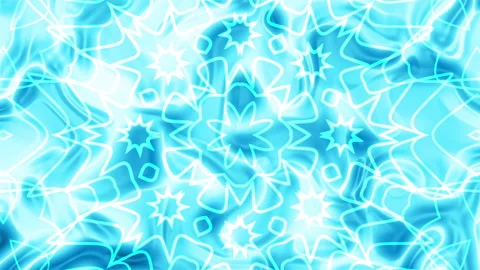 Animated abstract aqua blue gradient background light patterns Vidéo 334916597