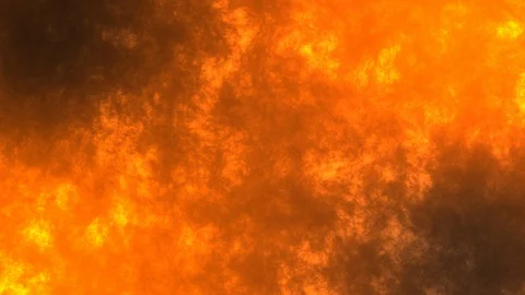 Animated abstract background animation lake volcano lava Stock Footage 128805326