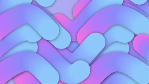 Animated Abstract background. Colorful gradient geometric shapes or stripes Stock Footage 149978734