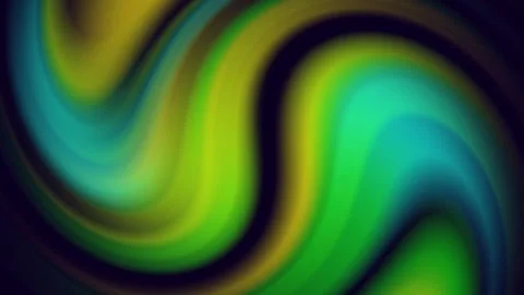 Animated Abstract Background, Fluid liquid color wave lines, glowing liquid Stock Footage 281995499