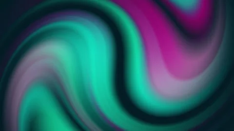 Animated Abstract Background, Fluid liquid color wave lines, glowing liquid Stock Footage 281995504