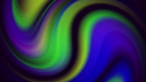 Animated Abstract Background, Fluid liquid color wave lines, glowing liquid Stock Footage 281995608