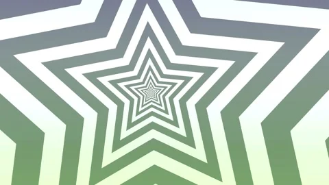 Animated Abstract Background Flying Star Over Sun Gradient Stock Footage 172486308