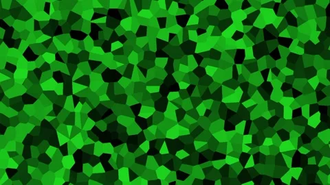 Animated abstract background with a green crystallize effect. Stock Footage 316608774