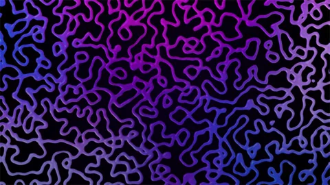 Animated abstract background liquid surface, fluid gradient rippled texture Stock Footage 141146621