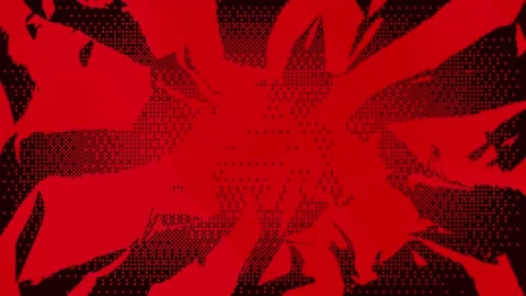 Animated abstract background with pixel dither bitmap texture Stock Footage 301171012