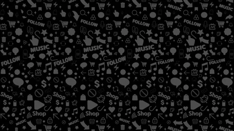 Animated abstract background for social media. Seamless loop animation Stockbeeldmateriaal 337824809