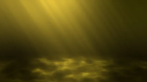 Animated abstract background of underwater reflection of sun rays on the ocea Stock Footage 251897102