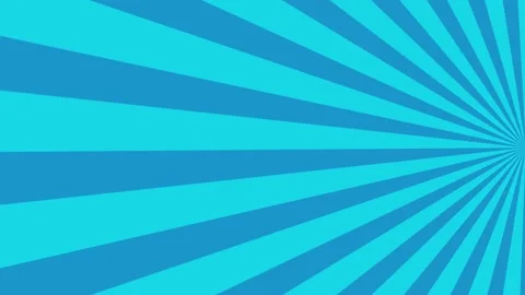 Animated abstract blue comic radial ray background Stock Footage 201983203
