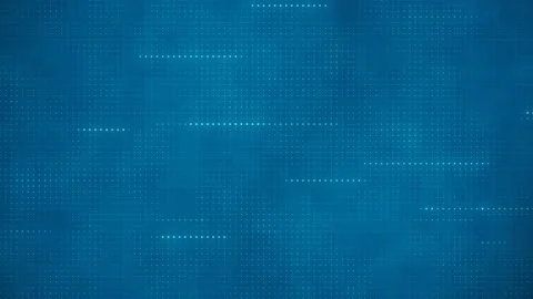 Animated abstract blue digital data flow technology background, Motion 4k loop Stock Footage 212935029