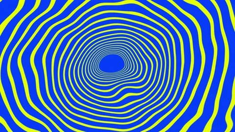 Animated abstract circle on Retro twist and moving background Stock Footage 222745331