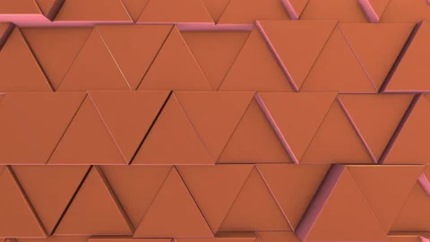 Animated Abstract Colorful Triangles Background 库存影片 191507914