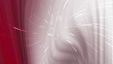 Animated Abstract dark red and gray gradient swirls with bright white streaks Vidéo 334915902