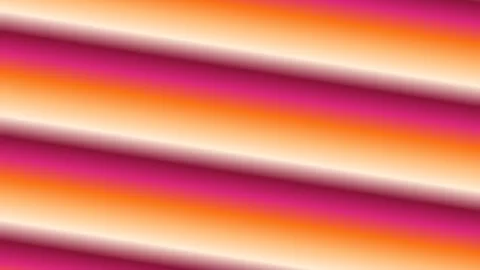 Animated Abstract diagonal stripes in pink, orange, and white blend Stock Footage 327175109