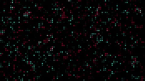 Animated abstract digital dots background Stock Footage 282704865