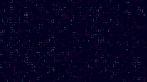 Animated abstract digital dots background Stock Footage 282704941