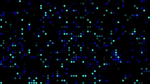 Animated abstract digital dots background Stock Footage 282705000