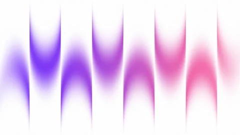 Animated Abstract Fluid Gradient with Purple and Pink Waves on White Background. 스톡 동영상 329618006
