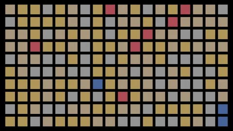 Animated Abstract geometric background illustration Видео 334503996