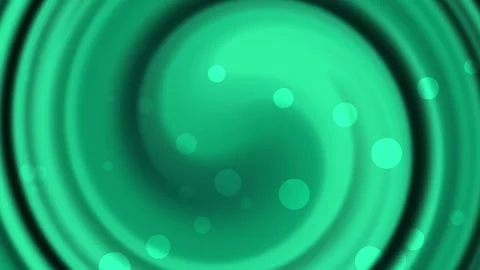 Animated Abstract green black gradient background swirl pattern with bokeh light Stock Footage 346380292