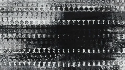 Animated Abstract Grunge Texture Frame Stock Footage 293737537