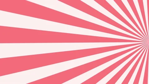 Animated abstract light red comic radial ray background Video stock 201984435