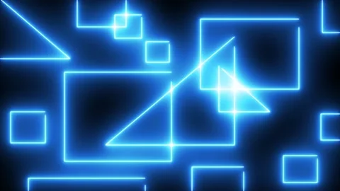 Animated abstract light saber background Stock Footage 283840322
