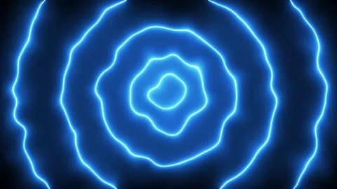 Animated abstract light saber background Stock Footage 286003989