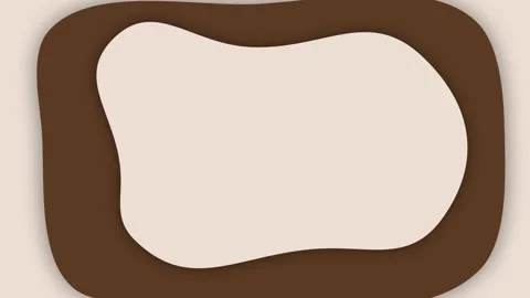 Animated abstract loop background with brown and beige colors Stock Footage 138067807