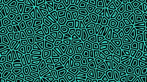 Animated abstract mosaic pattern background with attractive colors Stock Footage 287009731