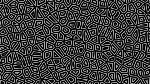 Animated abstract mosaic pattern background with attractive colors Stock Footage 287009942