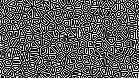 Animated abstract mosaic pattern background with attractive colors Stock Footage 287009951